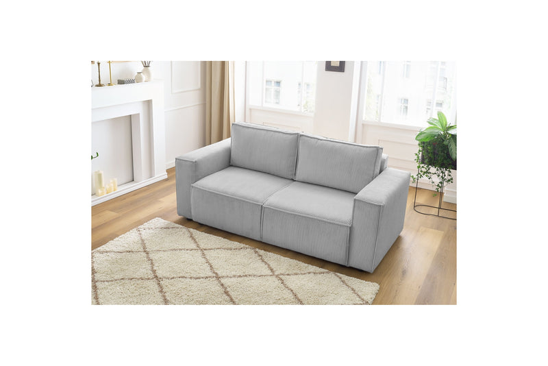 NIHAD 2-seater upright sofa in corduroy - BOBOCHIC - The Bradery