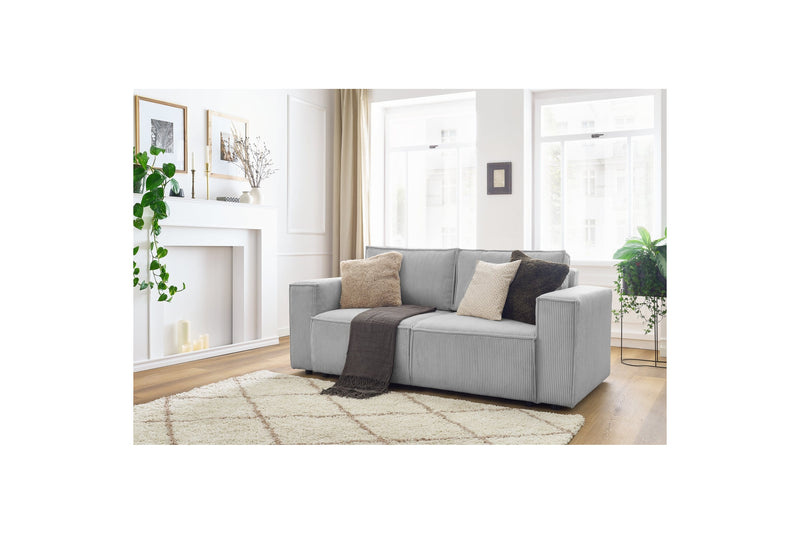 NIHAD 2-seater upright sofa in corduroy - BOBOCHIC - The Bradery