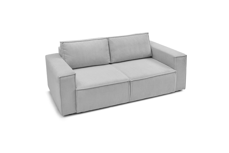 NIHAD 2-seater upright sofa in corduroy - BOBOCHIC - The Bradery