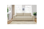 NIHAD fixed 3-seater straight sofa in corduroy - BOBOCHIC - The Bradery