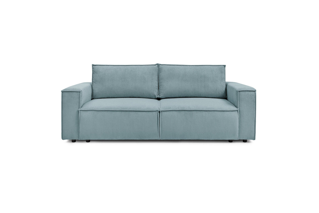 NIHAD fixed 3-seater straight sofa in corduroy - BOBOCHIC - The Bradery