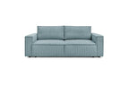 NIHAD fixed 3-seater straight sofa in corduroy - BOBOCHIC - The Bradery