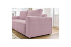 NIHAD fixed 3-seater straight sofa in corduroy - BOBOCHIC - The Bradery