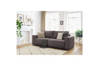 NIHAD fixed 3-seater straight sofa in corduroy - BOBOCHIC - The Bradery