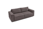 NIHAD fixed 3-seater straight sofa in corduroy - BOBOCHIC - The Bradery