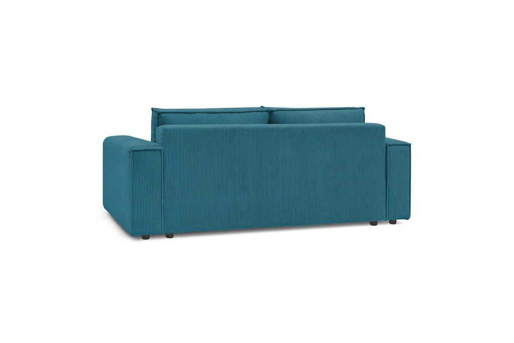 NIHAD fixed 3-seater straight sofa in corduroy - BOBOCHIC - The Bradery