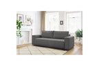 NIHAD fixed 3-seater straight sofa in corduroy - BOBOCHIC - The Bradery