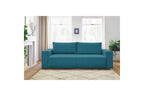 NIHAD fixed 3-seater straight sofa in corduroy - BOBOCHIC - The Bradery