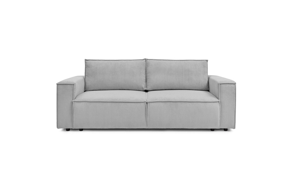 NIHAD fixed 3-seater straight sofa in corduroy - BOBOCHIC - The Bradery