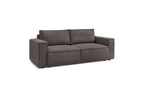 NIHAD fixed 3-seater straight sofa in corduroy - BOBOCHIC - The Bradery