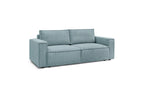 NIHAD fixed 3-seater straight sofa in corduroy - BOBOCHIC - The Bradery