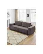 NIHAD fixed 3-seater straight sofa in corduroy - BOBOCHIC - The Bradery