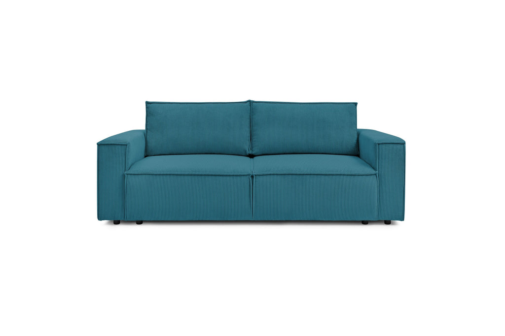 NIHAD fixed 3-seater straight sofa in corduroy - BOBOCHIC - The Bradery