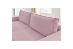 NIHAD fixed 3-seater straight sofa in corduroy - BOBOCHIC - The Bradery
