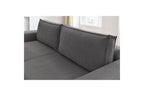 NIHAD fixed 3-seater straight sofa in corduroy - BOBOCHIC - The Bradery