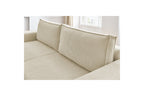 NIHAD fixed 3-seater straight sofa in corduroy - BOBOCHIC - The Bradery