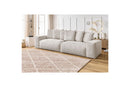 Ultra-soft VOLTAIRE 4-seater upright sofa in corduroy - BOBOCHIC - The Bradery