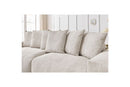 Ultra-soft VOLTAIRE 4-seater upright sofa in corduroy - BOBOCHIC - The Bradery