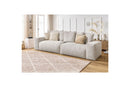 Ultra-soft VOLTAIRE 4-seater upright sofa in corduroy - BOBOCHIC - The Bradery