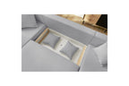 ENVY panoramic sofa bed with storage in bouclé fabric - Panoramic - BOBOCHIC - The Bradery