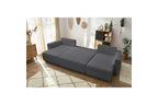 ENVY panoramic sofa bed with storage in bouclé fabric - Panoramic - BOBOCHIC - The Bradery