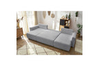 ENVY panoramic sofa bed with storage in bouclé fabric - Panoramic - BOBOCHIC - The Bradery