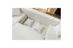ENVY panoramic sofa bed with storage in bouclé fabric - Panoramic - BOBOCHIC - The Bradery