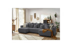 ENVY panoramic sofa bed with storage in bouclé fabric - Panoramic - BOBOCHIC - The Bradery
