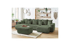 ENVY panoramic convertible sofa bed with storage in corduroy - BOBOCHIC - The Bradery