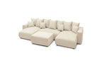 ENVY panoramic convertible sofa bed with storage in corduroy - BOBOCHIC - The Bradery