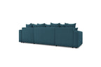 ENVY panoramic convertible sofa bed with storage in corduroy - BOBOCHIC - The Bradery