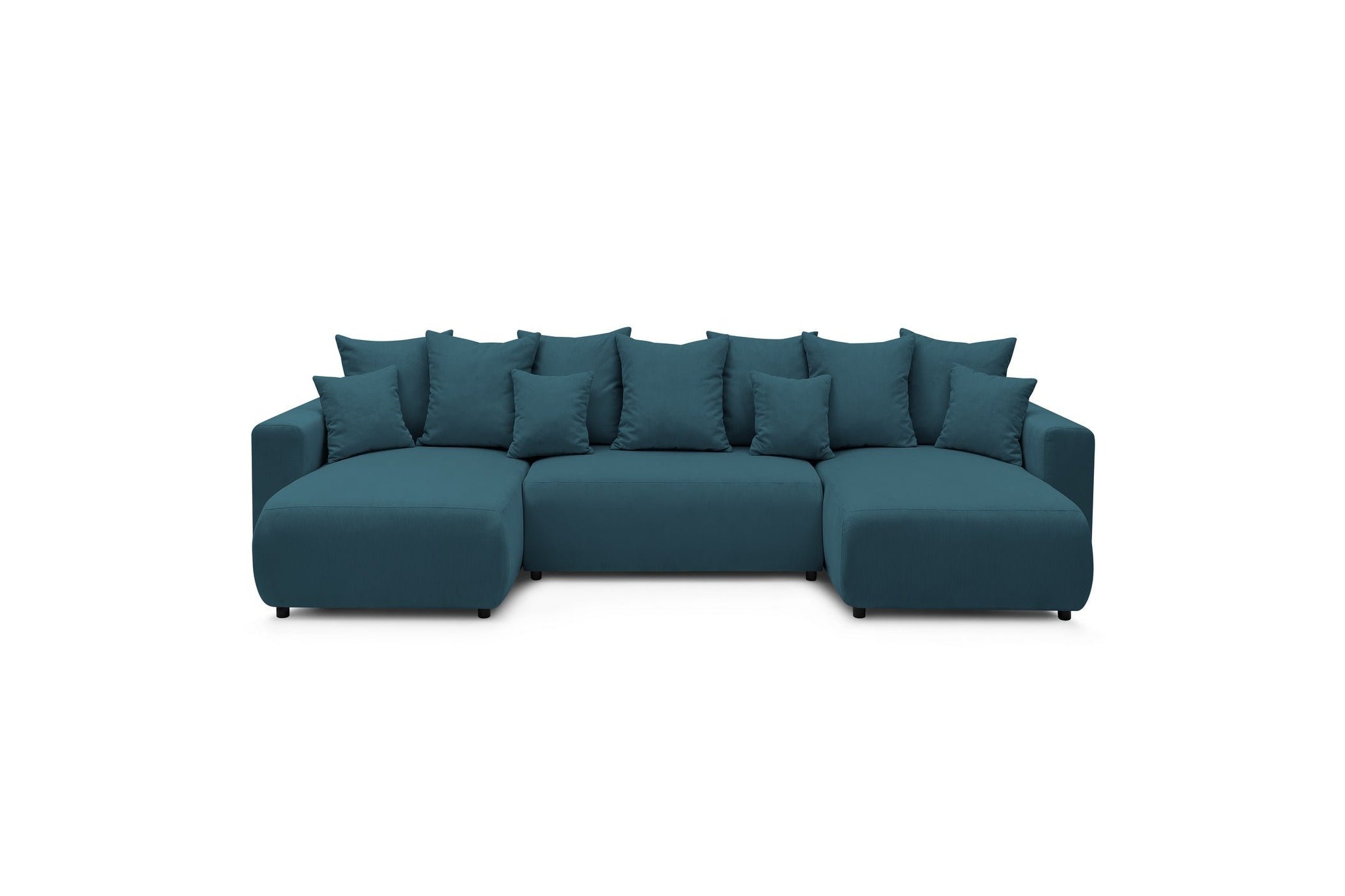 ENVY panoramic convertible sofa bed with storage in corduroy - BOBOCHIC - The Bradery