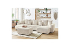 ENVY panoramic convertible sofa bed with storage in corduroy - BOBOCHIC - The Bradery
