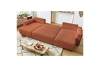 ENVY panoramic convertible sofa bed with storage in corduroy - BOBOCHIC - The Bradery