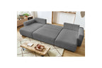 ENVY panoramic convertible sofa bed with storage in corduroy - BOBOCHIC - The Bradery