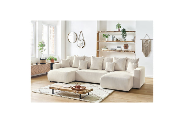 ENVY panoramic convertible sofa bed with storage in corduroy - BOBOCHIC - The Bradery