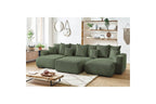 ENVY panoramic convertible sofa bed with storage in corduroy - BOBOCHIC - The Bradery