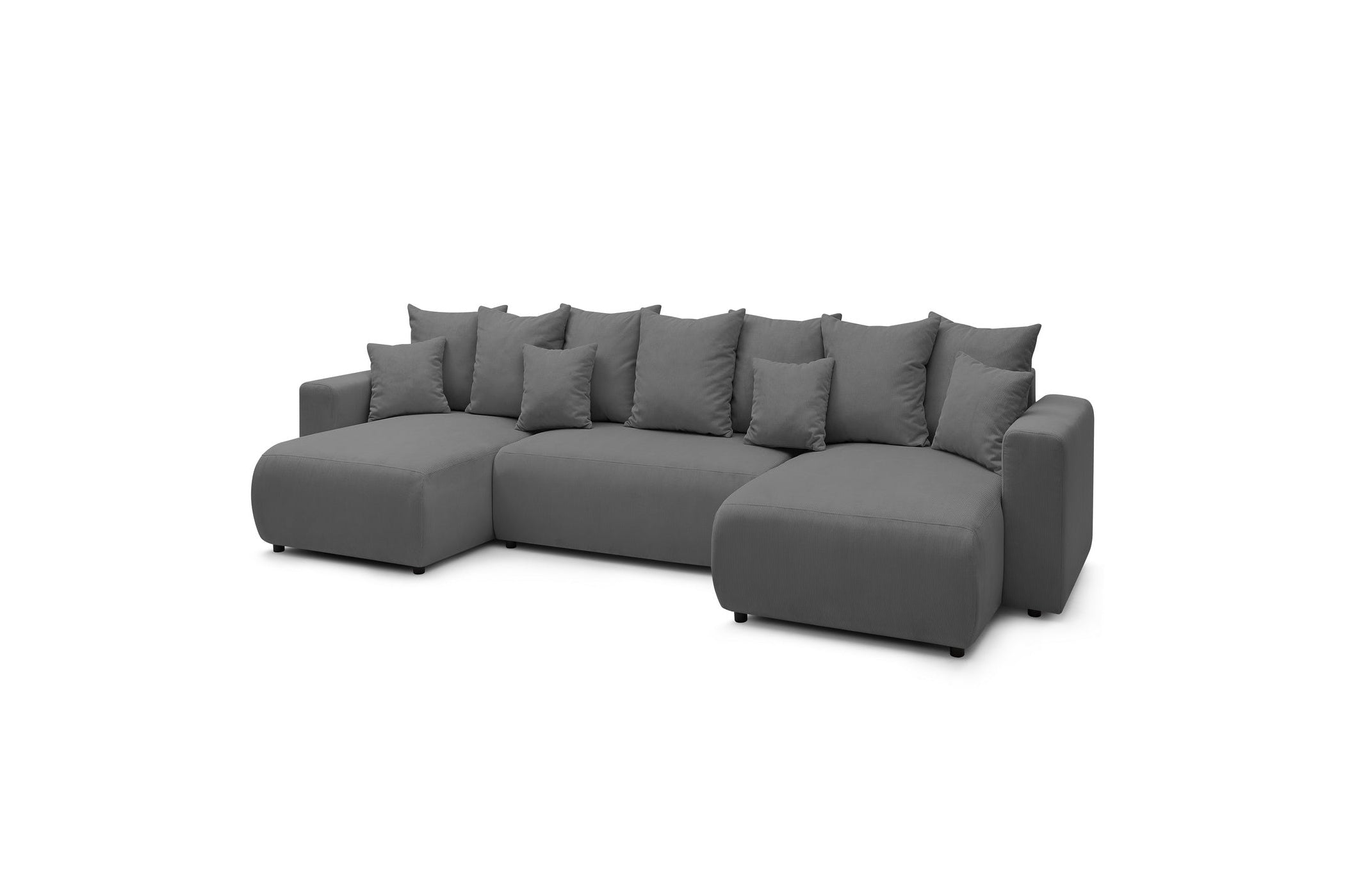 ENVY panoramic convertible sofa bed with storage in corduroy - BOBOCHIC - The Bradery