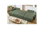 ENVY panoramic convertible sofa bed with storage in corduroy - BOBOCHIC - The Bradery