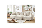 ENVY panoramic convertible sofa bed with storage in corduroy - BOBOCHIC - The Bradery