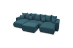 ENVY panoramic convertible sofa bed with storage in corduroy - BOBOCHIC - The Bradery