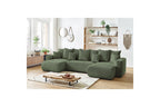 ENVY panoramic convertible sofa bed with storage in corduroy - BOBOCHIC - The Bradery
