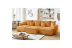 ENVY panoramic convertible sofa bed with storage in corduroy - BOBOCHIC - The Bradery