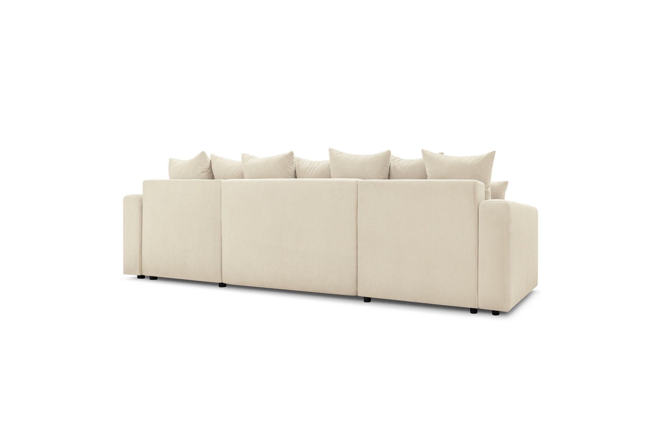 ENVY panoramic convertible sofa bed with storage in corduroy - BOBOCHIC - The Bradery