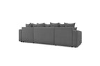 ENVY panoramic convertible sofa bed with storage in corduroy - BOBOCHIC - The Bradery