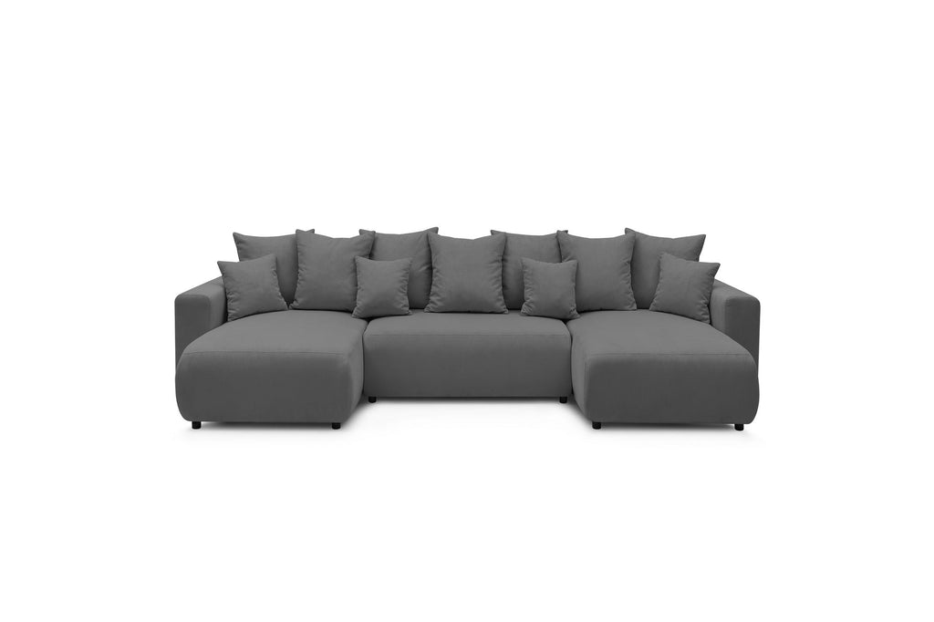 ENVY panoramic convertible sofa bed with storage in corduroy - BOBOCHIC - The Bradery