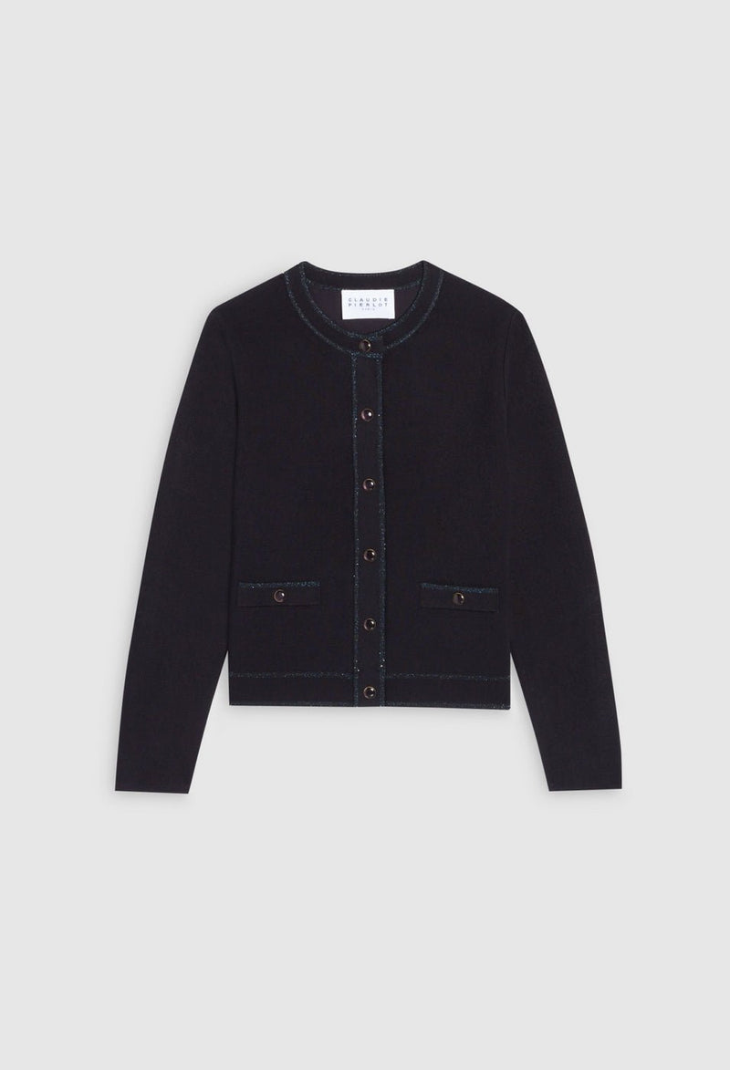 Magdalena Cardigan - Navy - Claudie Pierlot - The Bradery