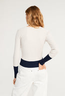 Claudie Pierlot Mister Cardigan - Bicolor - - The Bradery