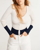 Cardigan Mister - Bicolore - Claudie Pierlot - The Bradery