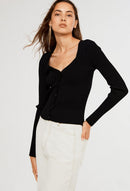 Cardigan Mister - Noir - Claudie Pierlot - The Bradery